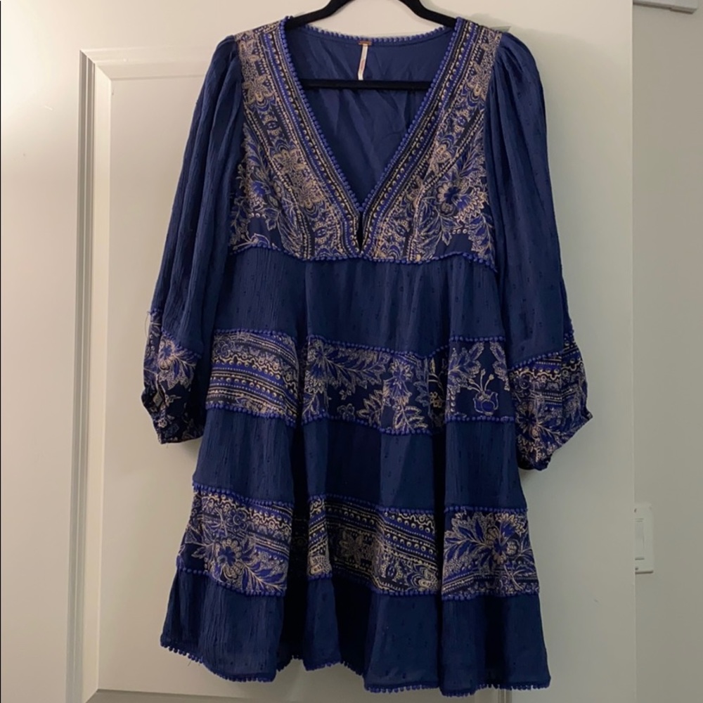 Free People embroidery dress